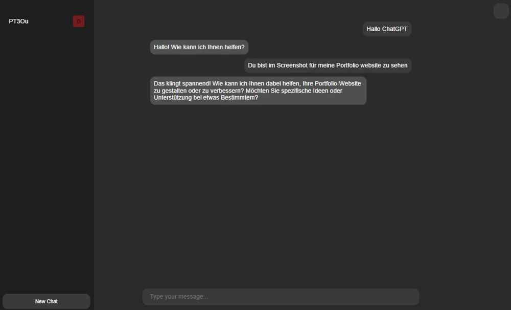 ChatGPT API Website